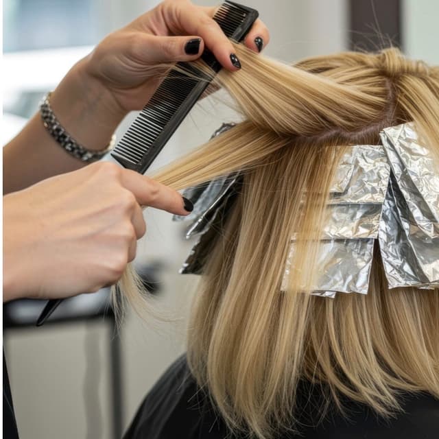 Partial Highlights, Toner, Cut-6 Wk at PamBHair Studio in McKinney, TX